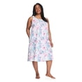 thumbnail image 1 of Iyla Women's Plus Tank Nightgown, 1 of 6