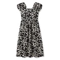 thumbnail image 1 of George Women's Puff Sleeve Printed Maxi Dress, 1 of 6