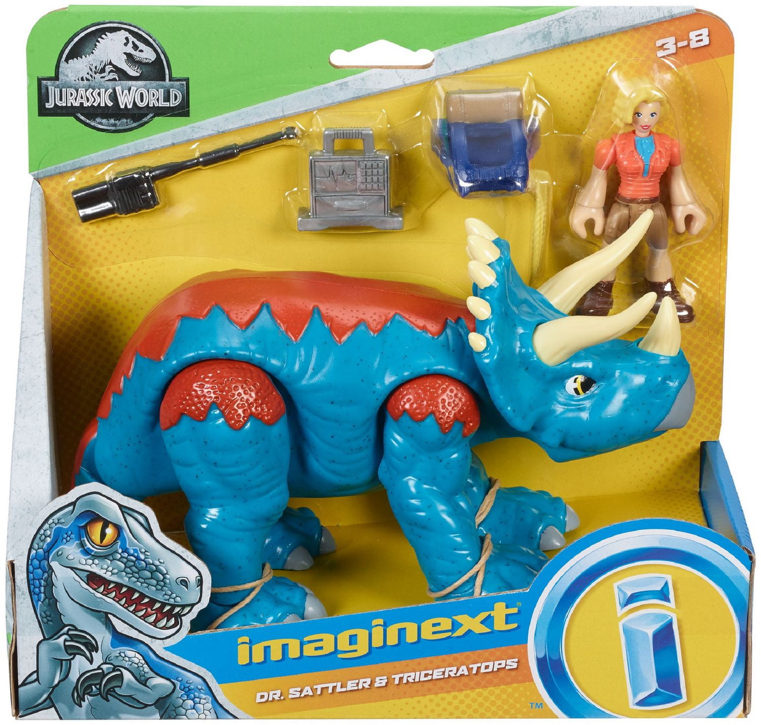 imaginext triceratops