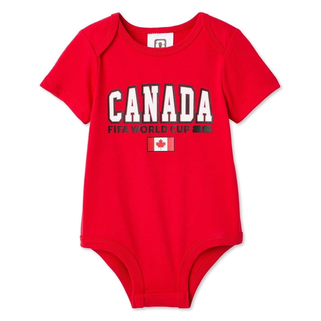 Cache-couche Coupe du monde 2026 Canada FIFA pour bébés garçons