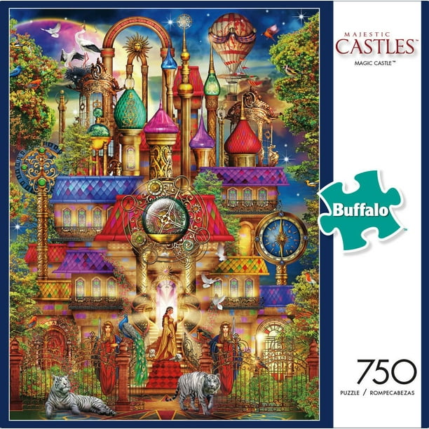 Buffalo Games Majestic Castles Le puzzle Magic Castle en 750 pièces