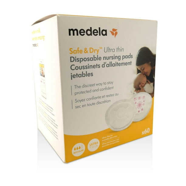 Safe & Dry™ Ultra Thin Coussinets d'allaitement jetables de Medela