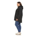 thumbnail image 4 of Swiss Tech Womens Plus Size Stretch Softshell Hooded Jacket, 4 of 6