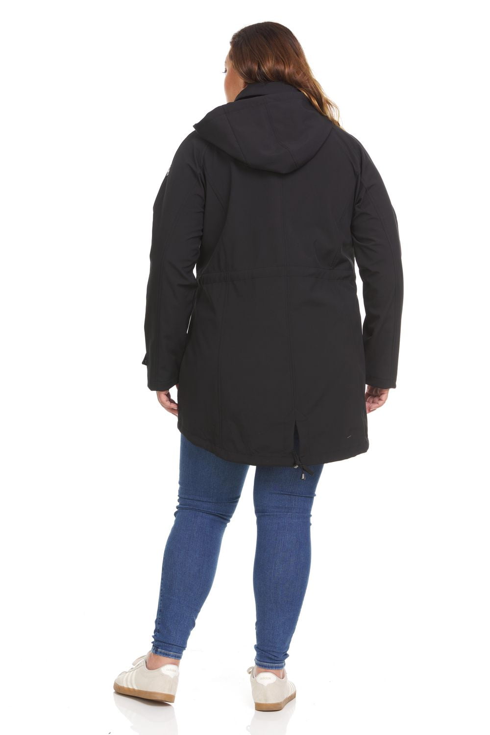 Veste à capuche grande taille softshell extensible Swiss Tech pour femme