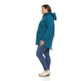 thumbnail image 2 of Swiss Tech Womens Plus Size Stretch Softshell Hooded Jacket, 2 of 4