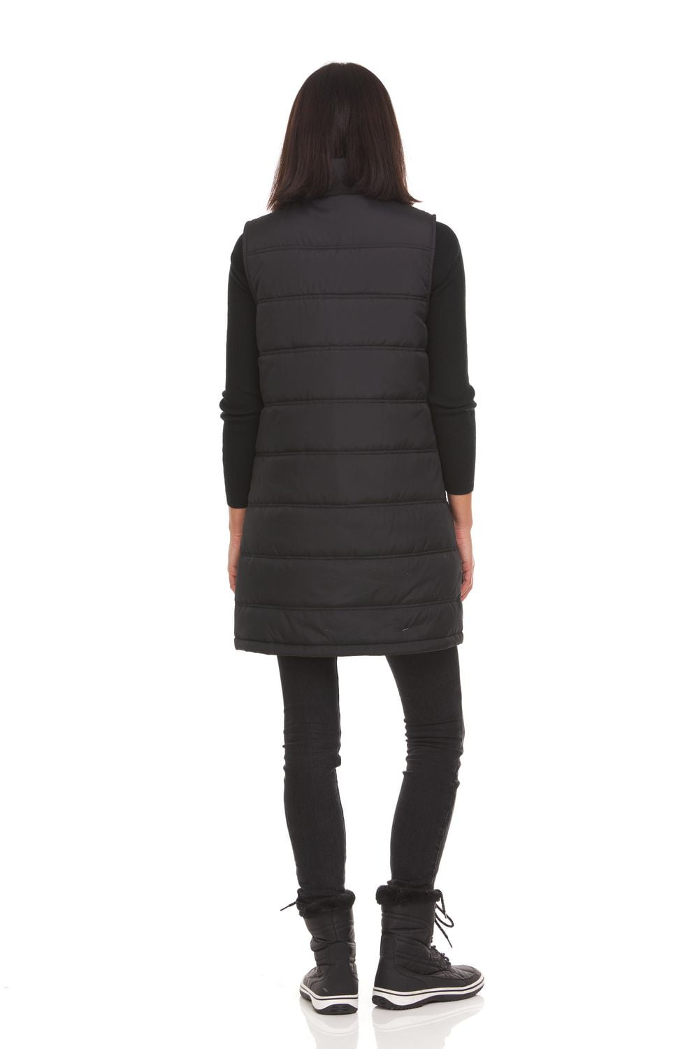 Swiss Tech Womens Long Puffer Vest