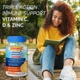 thumbnail image 3 of Emergen-C Immune+ (45 Count) Super Orange Flavour, 3 of 6