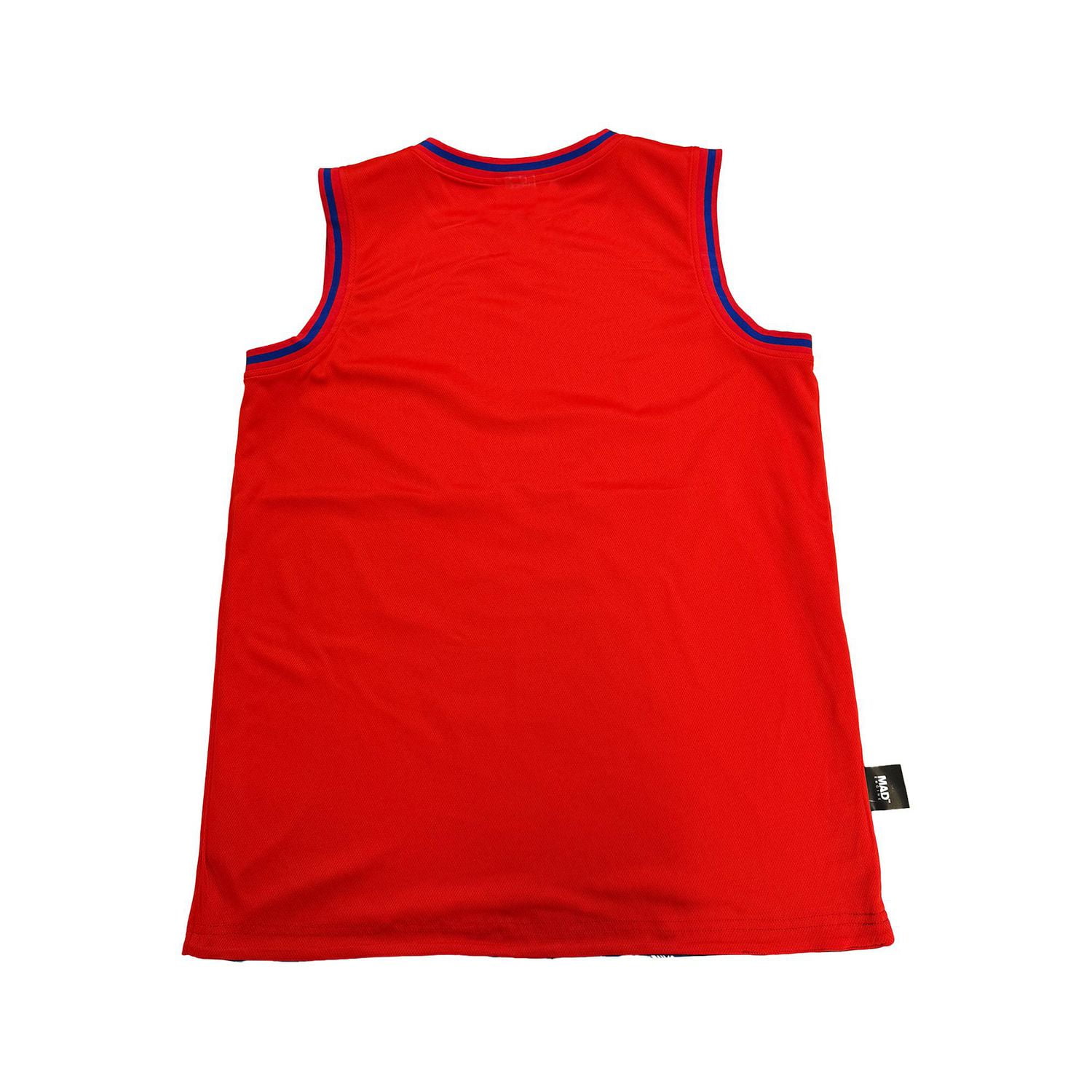 Marvel Maillot de basket-ball réversible Spider-Man des années 90 pour homme