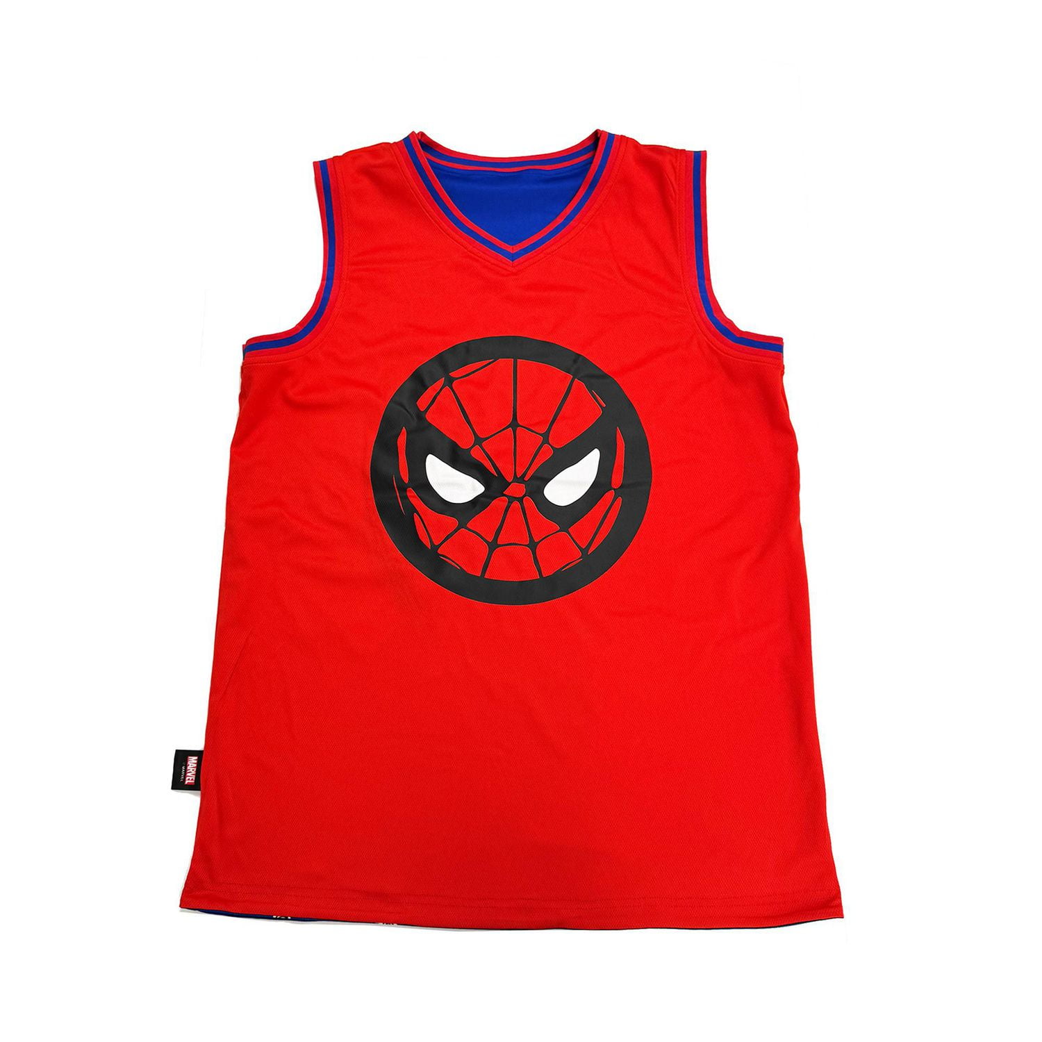 Marvel Maillot de basket-ball réversible Spider-Man des années 90 pour homme