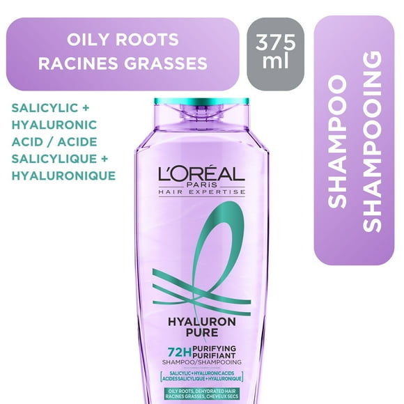 Hyaluron Pure Purifying Shampoo 375 ml, Oily Roots & Dehydrated Hair