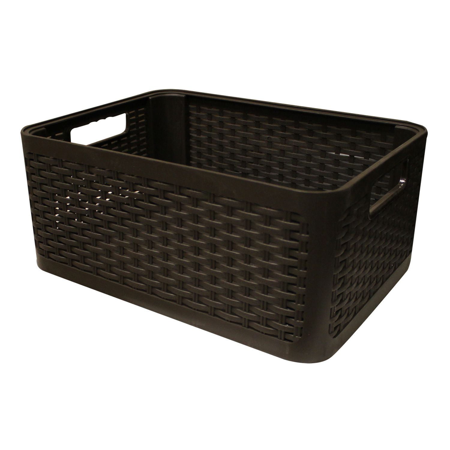 Modern Homes 18L Storage Box Brown Walmart Canada