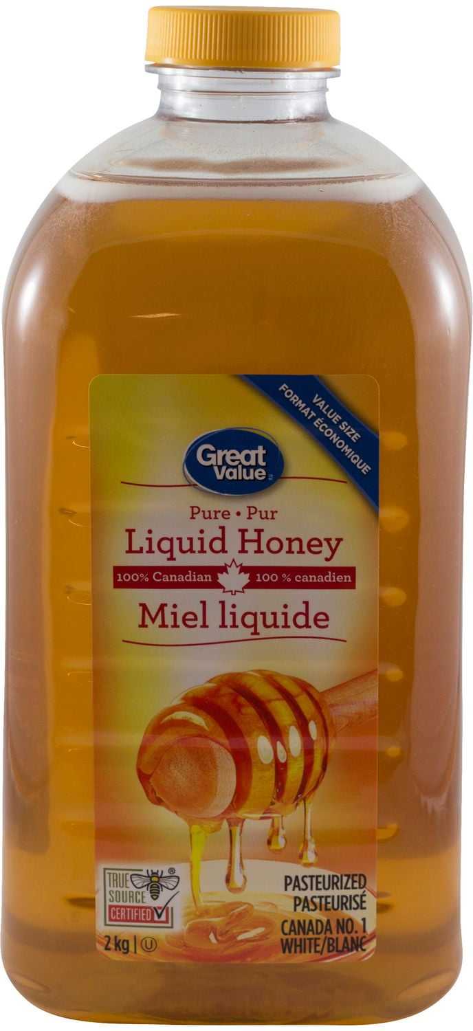 Great Value Pasteurized Pure White Liquid Honey Walmart Canada