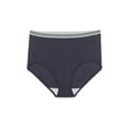 thumbnail image 2 of Women's Plus Fit for Me Assorted Heather Brief Underwear, 5 Pack; Sizes 9-13, 2 of 8