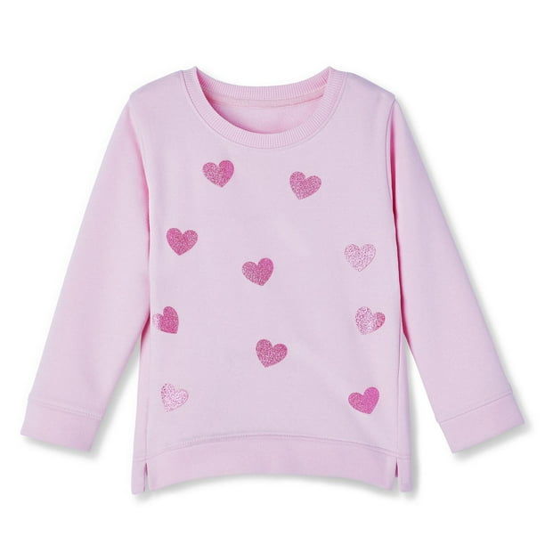 George baby Girls' Crew-Neck Sweatshirt - Walmart.ca