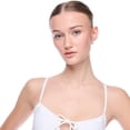 thumbnail image 4 of No Boundaries Women's Tie Front Bikini Top, 4 of 6