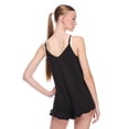 thumbnail image 3 of No Boundaries Women's Crinkled Romper Cover-Up, 3 of 6