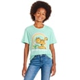 thumbnail image 1 of T-shirt à imprimé graphique Garfield pour filles, 1 of 3
