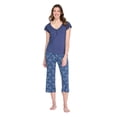thumbnail image 1 of George Women's Two Piece Capri Pajama Set, 1 of 6