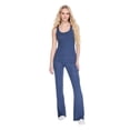 thumbnail image 1 of No Boundaries Women's Two Piece Rib Pajama Set, 1 of 6
