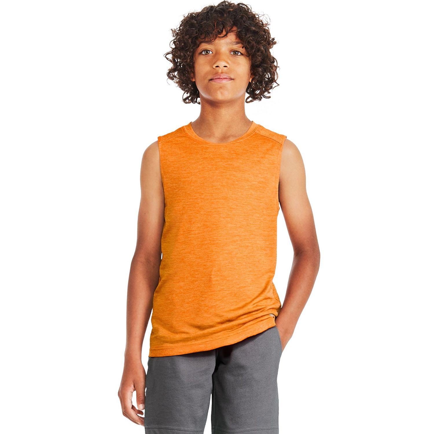 Débardeur de musculation teint par espacement Athletic Works pour garçons