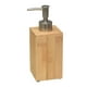 Distributeur de savon en bambou hometrends – image 1 sur 2