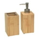 Distributeur de savon en bambou hometrends – image 2 sur 2