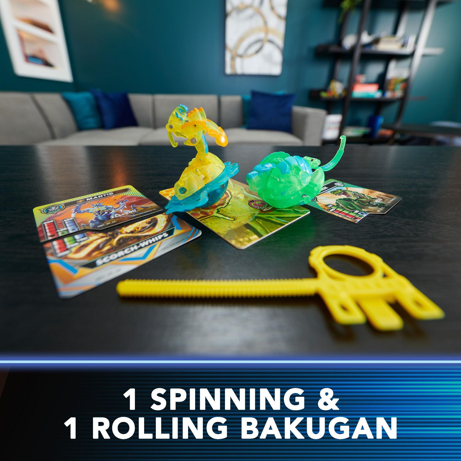 Bakugan Expert 2-Pack, Special Attack Mantid and Trox, Customizable  Spinning Action Figures and Trading Cards, Kids Toys for Boys and Girls 6  and up