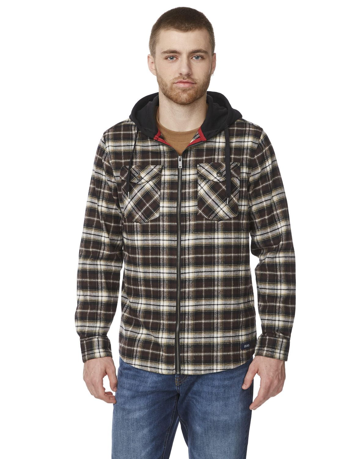 Flannel 2025 zip hoodie