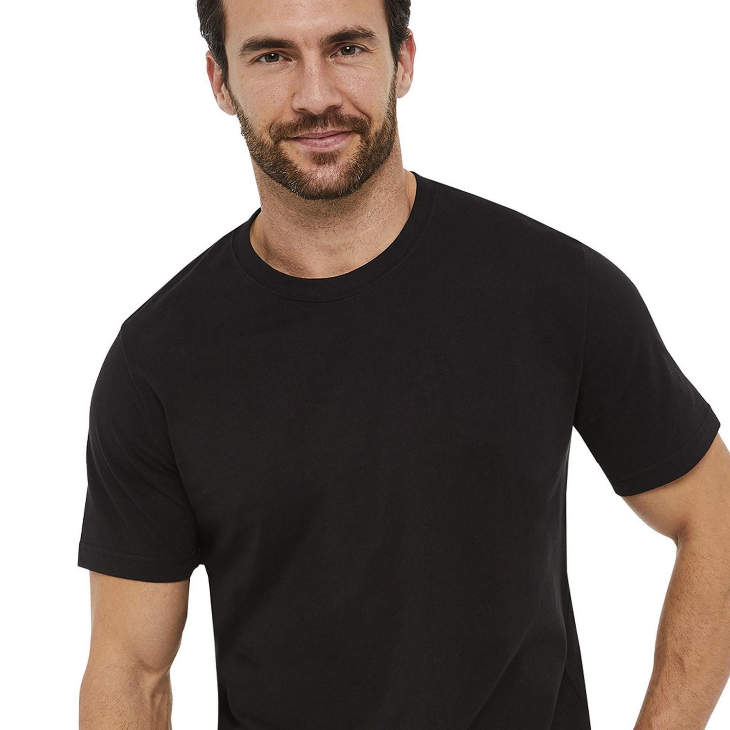 rabbit brand Men's Short Sleeve Tee Shirt, black with stripes *Free Fast  Ship*
