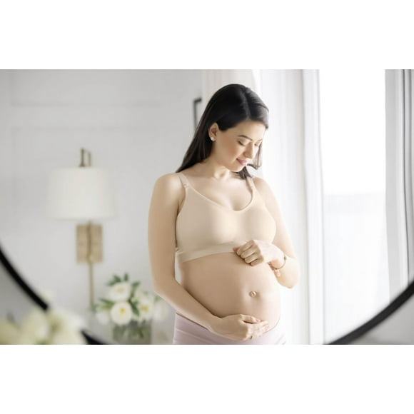 Medela Ultimate Bodyfit Bra for Maternity/Breastfeeding, Chai, Small