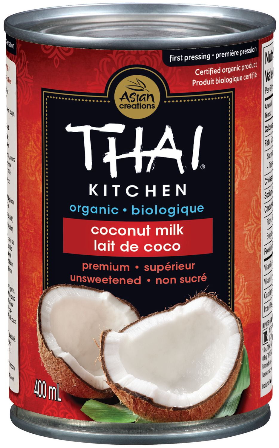 Thai Kitchen Organic Coconut Milk Walmart Canada