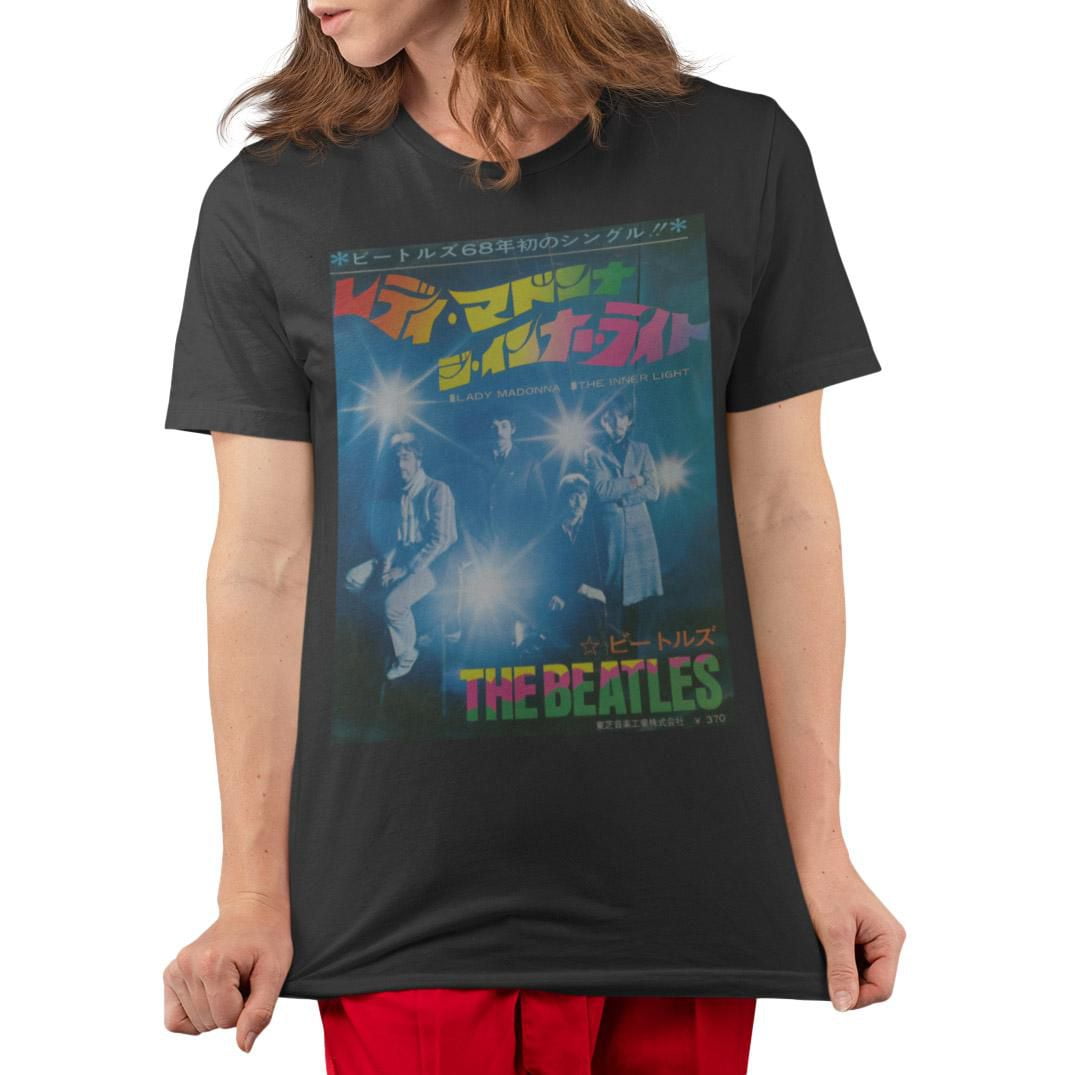The Beatles Ladie's short sleeve crew neck T-Shirt, Sizes XS to XL