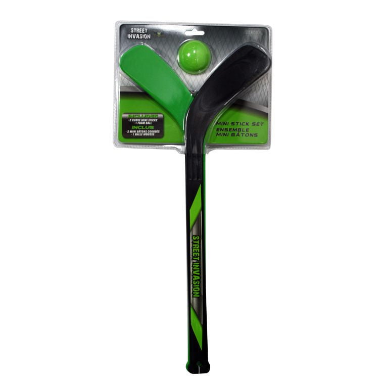 Street Invasion Street Hockey Mini Curved Stick Set Pack of 2