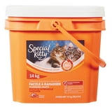 Special Kitty Scoopable Clumping Odour Control Cat Litter - Pumpkin ...