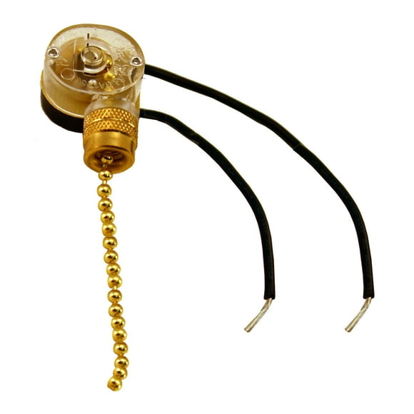 Atron Electro Industries Ceiling Fan Light Switch with Pull Chain