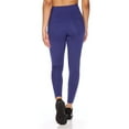 thumbnail image 3 of Reebok Women's Gravity High Rise 7/8 Solid Leggings, 3 of 4