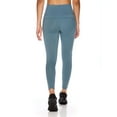 thumbnail image 3 of Reebok Women's Gravity High Rise 7/8 Solid Leggings, 3 of 4