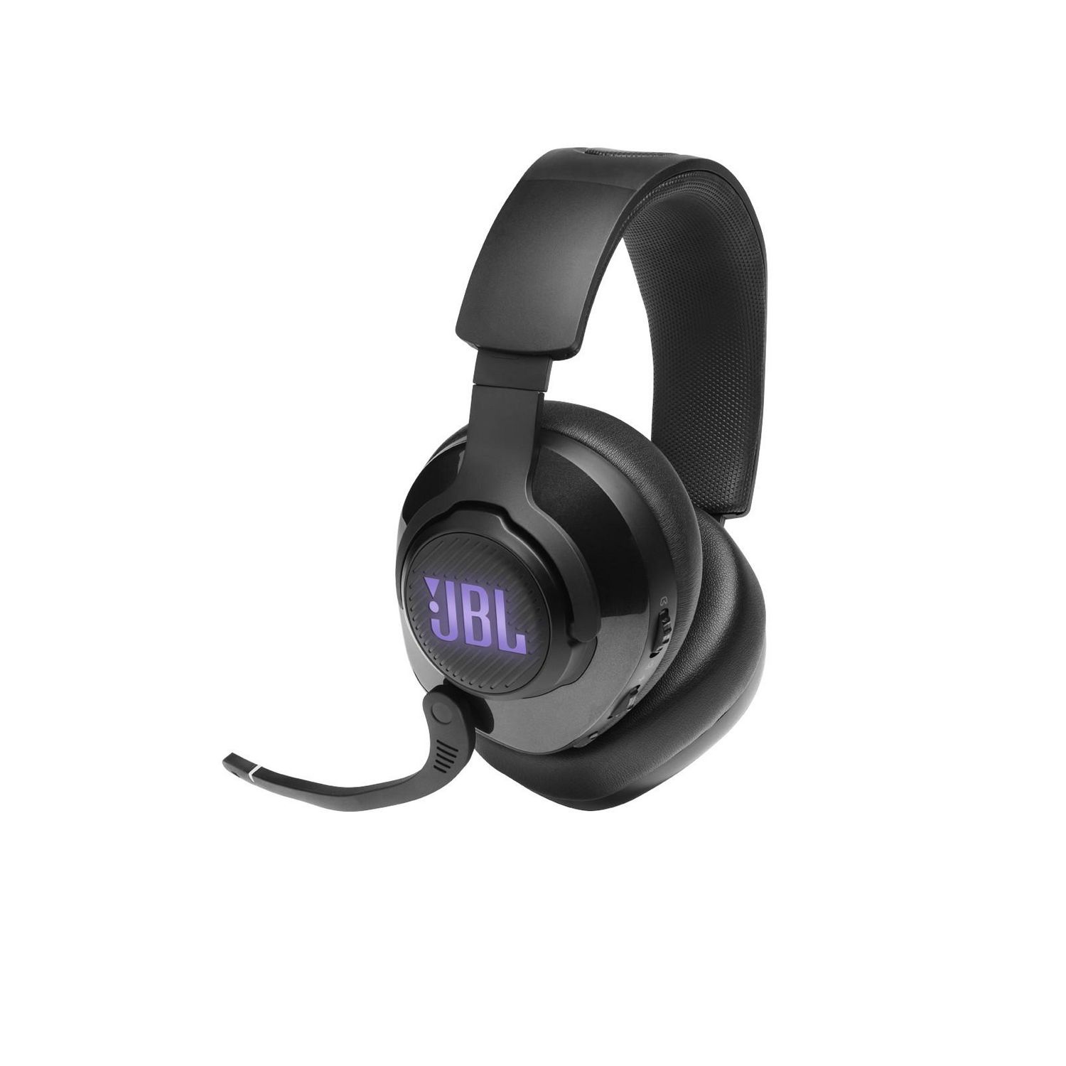 JBL Quantum 400 USB Over-Ear Gaming Headset with game-chat balance