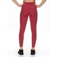 thumbnail image 3 of Reebok Women's Gravity High Rise 7/8 Solid Leggings, 3 of 4