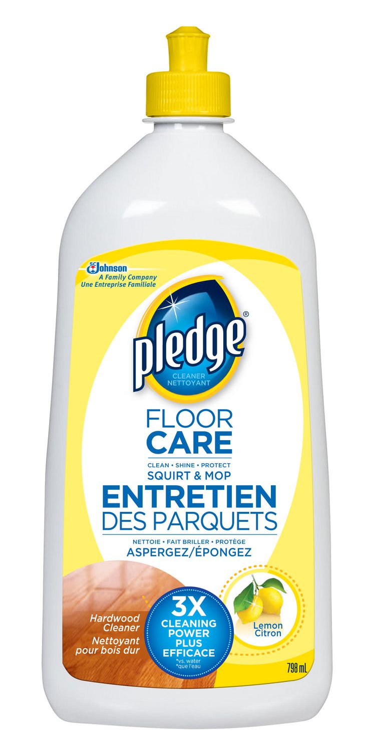 Pledge Floor Care Gentle Hardwood Cleaner Lemon 798ml Walmart