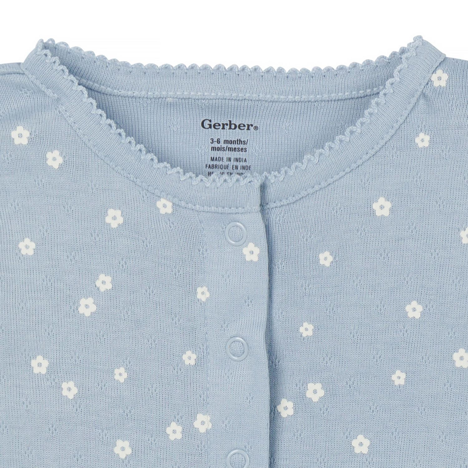 Gerber Childrenswear - Ensemble Onesie + Chemise Pantalon 3 pièces