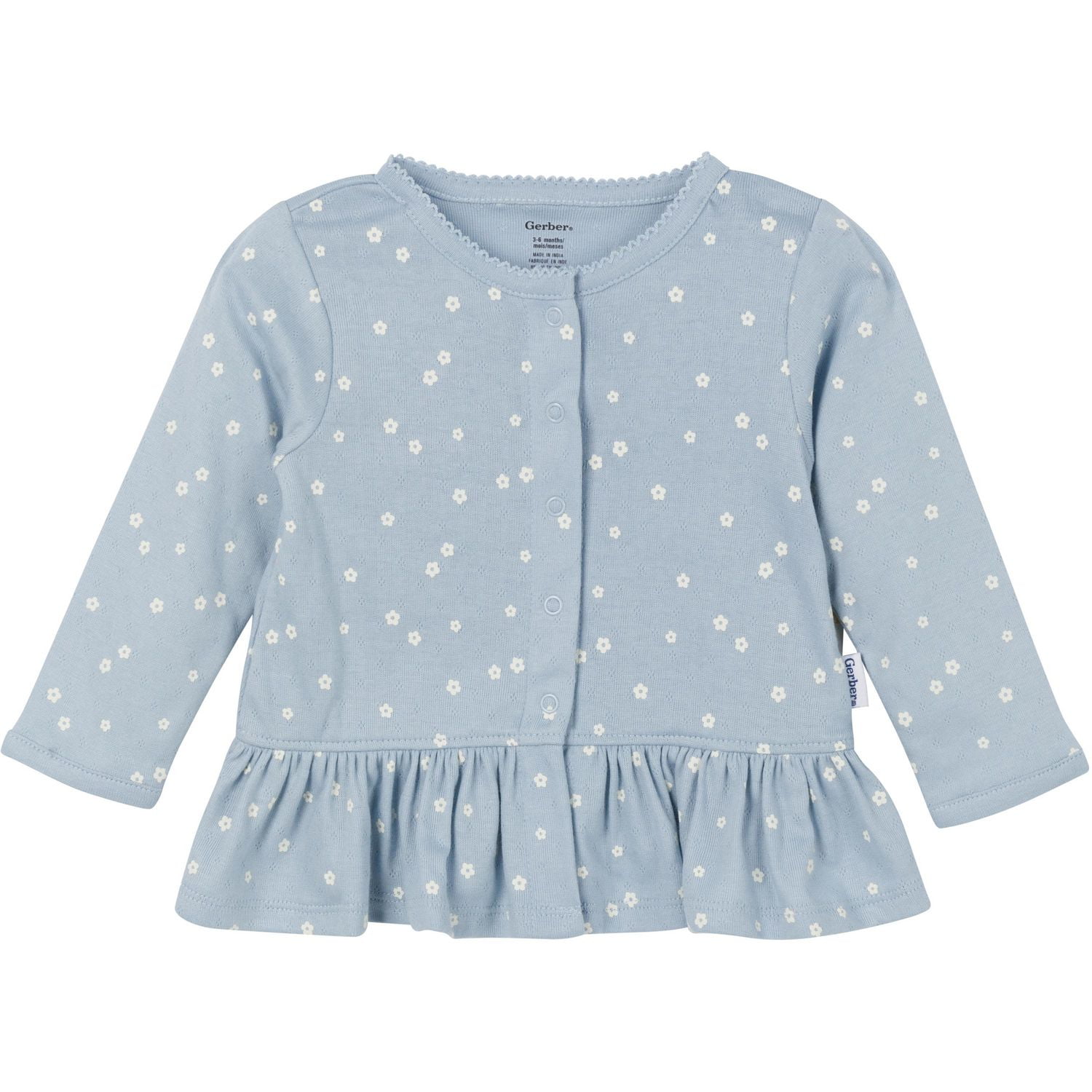 Gerber Childrenswear - Ensemble Onesie + Chemise Pantalon 3 pièces