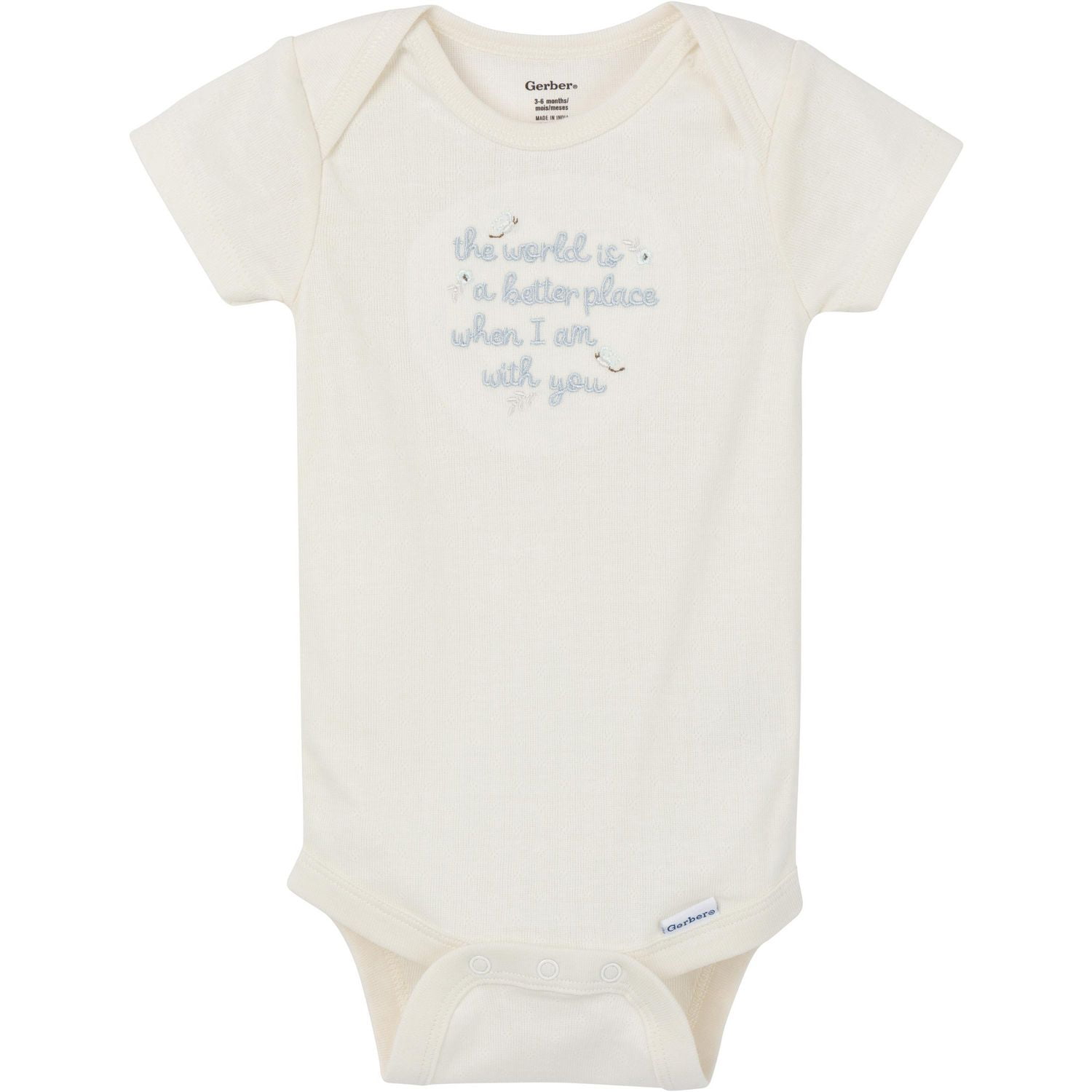 Gerber Childrenswear - Ensemble Onesie + Chemise Pantalon 3 pièces