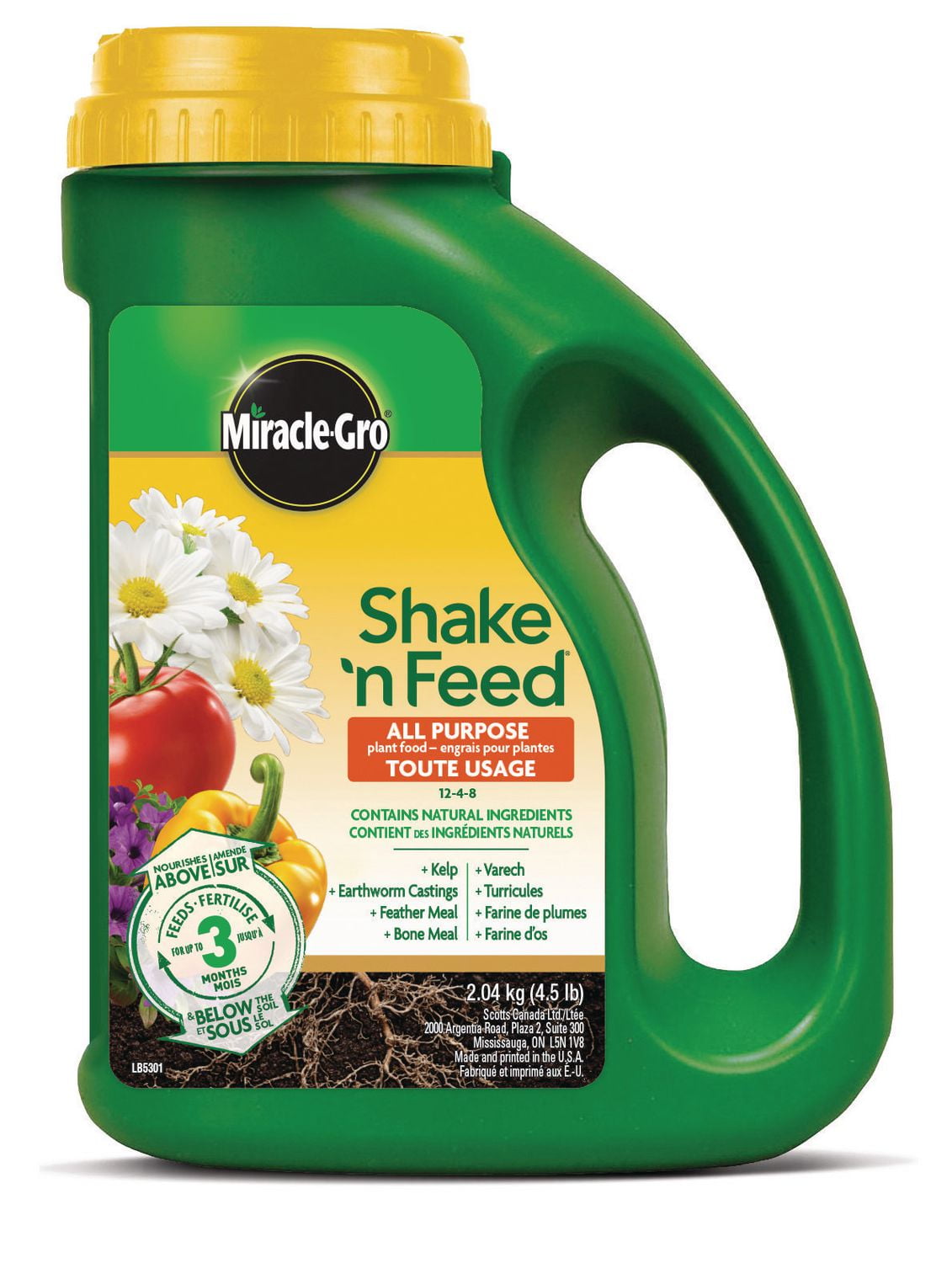Scotts MiracleGro Shake 'n Feed All Purpose Plant Food Walmart Canada
