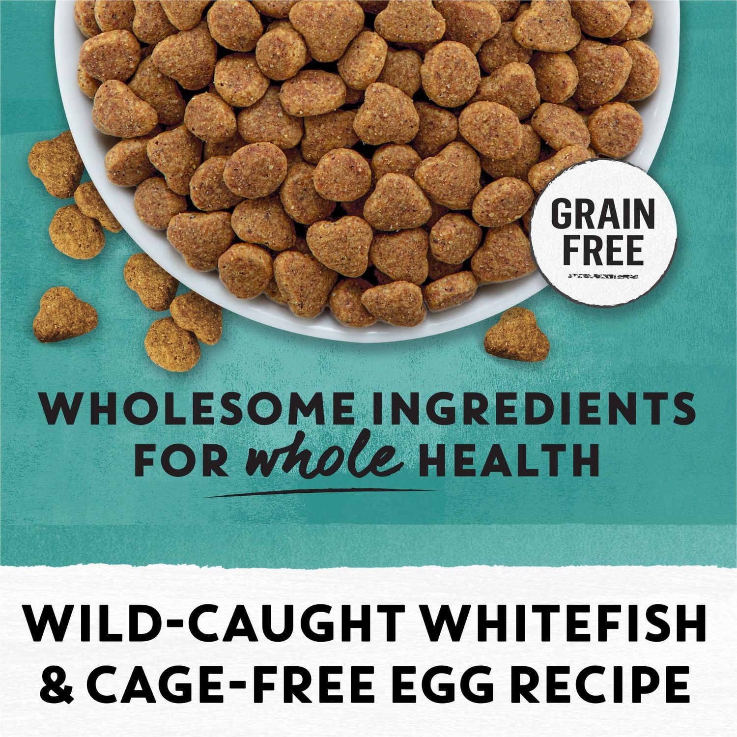 Beyond Grain Free Wild Caught Whitefish Free Run Egg Recipe Dry Cat Food 1.36 kg