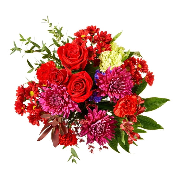 Premium Extra Large Fresh Mixed Flower Bouquet, 50 cm