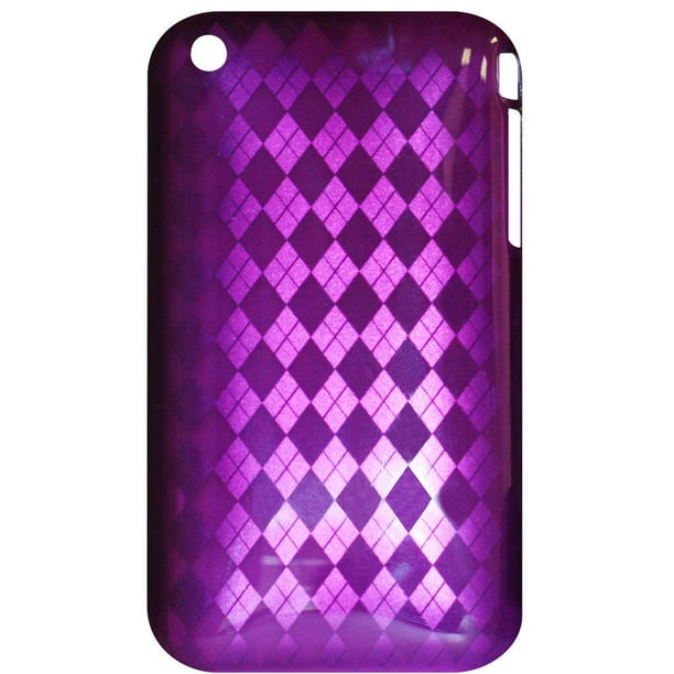 Étui pour iPhone 3G / 3GS d’Exian - violet avec diamants