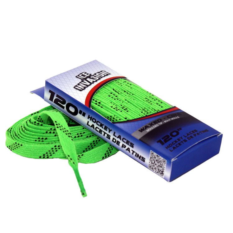Ice Invasion Ice Hockey 120 Inches Skate Laces Green Walmart Canada