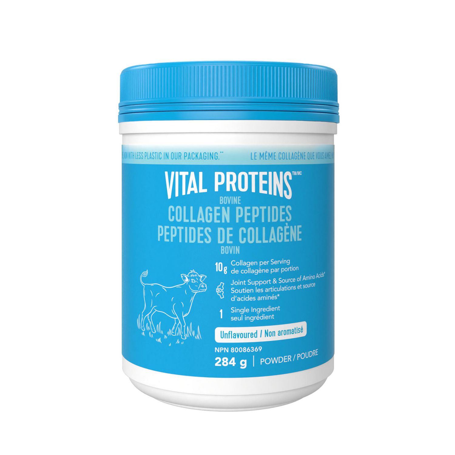 Vital Proteins Bovine Collagen Powder, Hydrolyzed Collagen Per Serving - Unflavoured