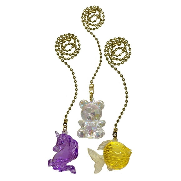 Atron Electro Industries 12 Inch Acrylic Critters Pull Chain 3 per pack